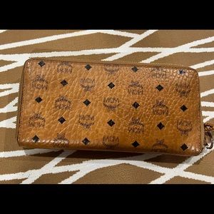 MCM Zip Wallet